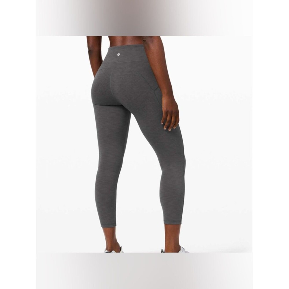 Lululemon Invigorate High-Rise Tight 25" Heathered Graphite Grey